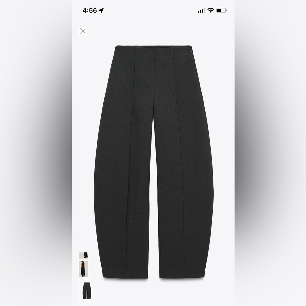 Zara high waisted balloon pants - Picture 4 of 4